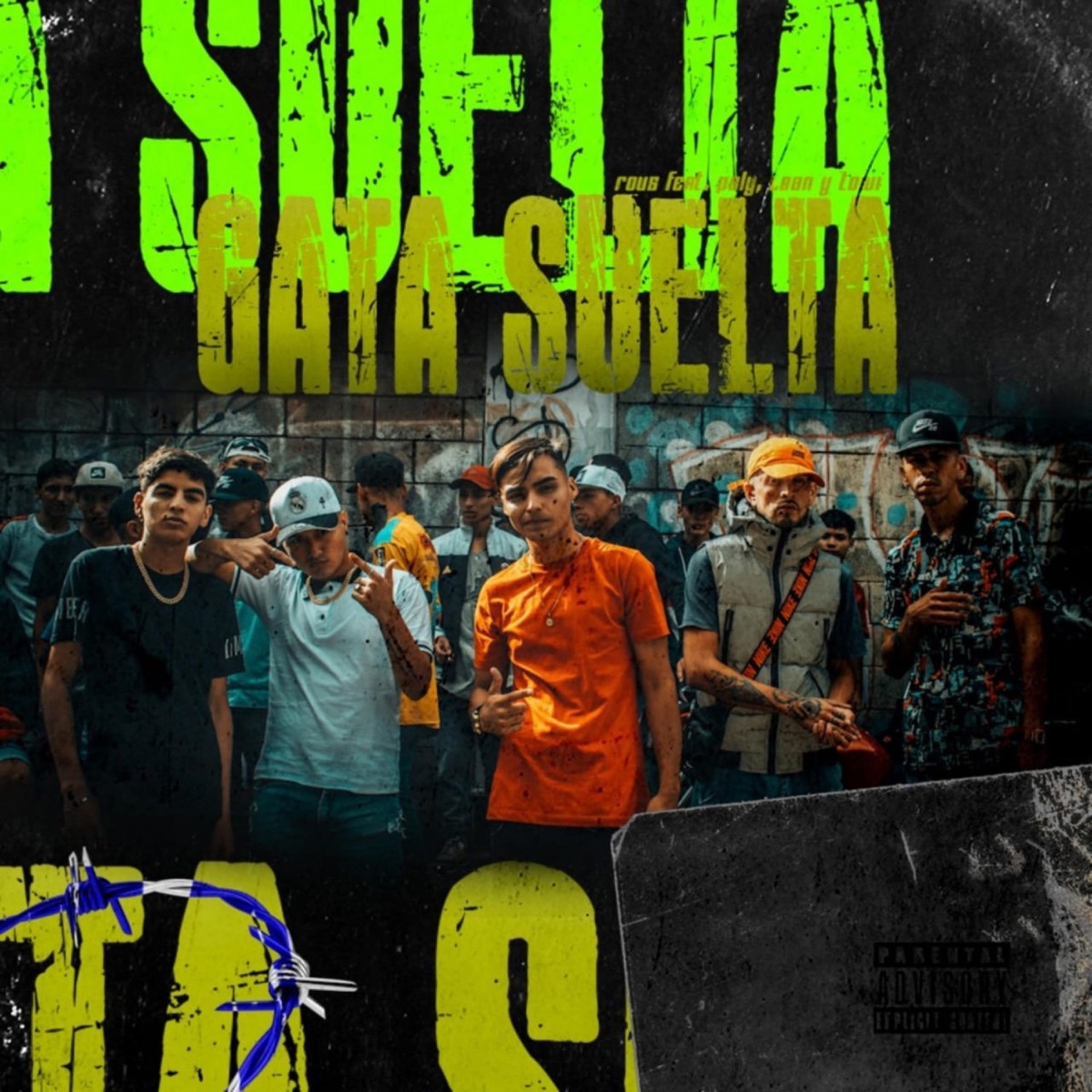 Gata Suelta RKT (feat. Leandro, Towi & Paly) - Single by Rous album cover