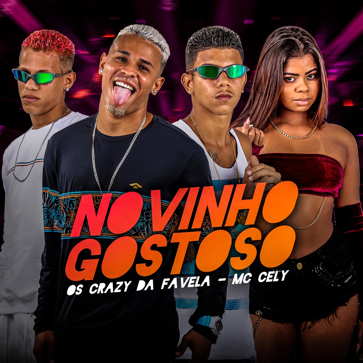 Novinho Gostoso - Single by Os Crazy Da Favela & Mc Cely album cover