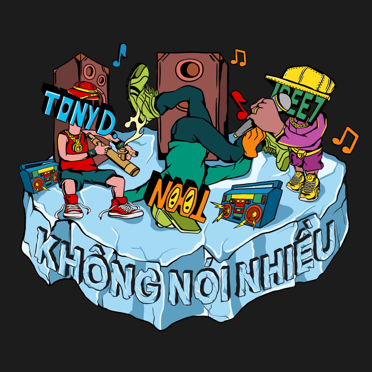 Không Nói Nhiều - Single by T00n, Tony D. & JBEE7 album cover