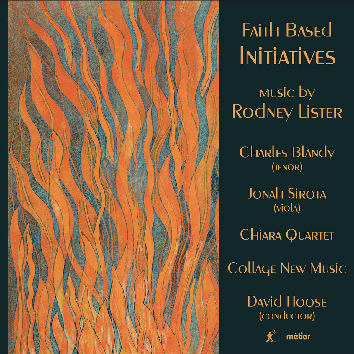 Rodney Lister: Faith-Based Initiatives by Jonah Sirota, Charles Blandy, Collage New Music & David Hoose album cover