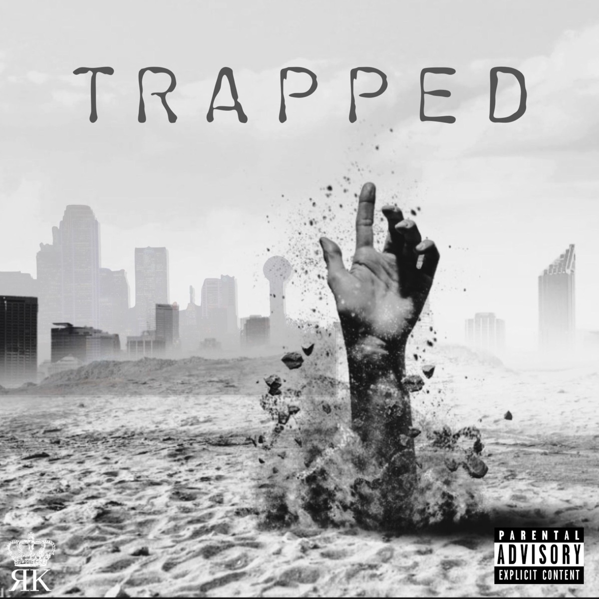 Trapped (feat. Chico G, B-RICE, Hellkat Baby & Ursa Major) - Single by Rolling Kings album cover