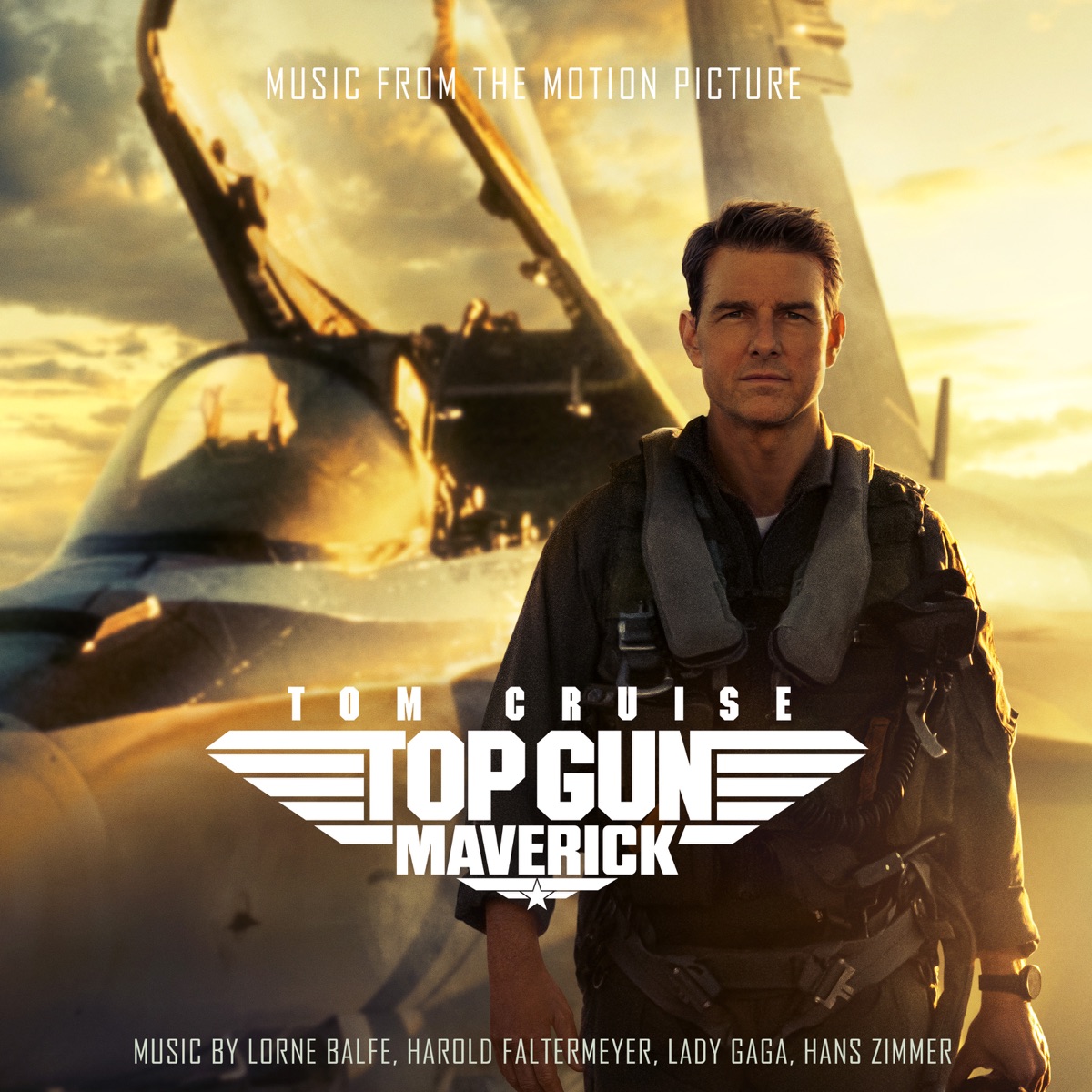 Top Gun: Maverick (Music from the Motion Picture) by Lady Gaga, Lorne Balfe, Harold Faltermeyer & Hans Zimmer album cover