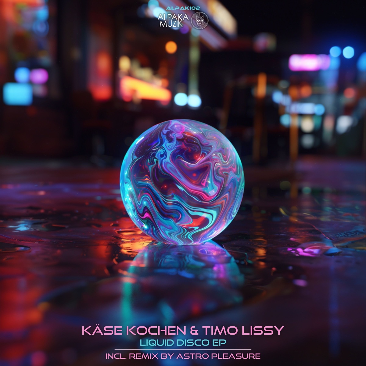 Liquid Disco (Astro Pleasure Remix) - Single by Käse Kochen & Timo Lissy album cover