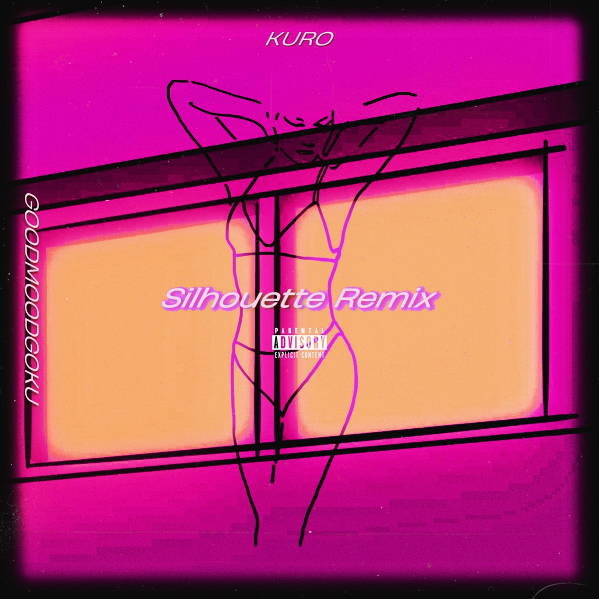 Silhouette (feat. Kuro) [Remix] - Single by GOODMOODGOKU album cover