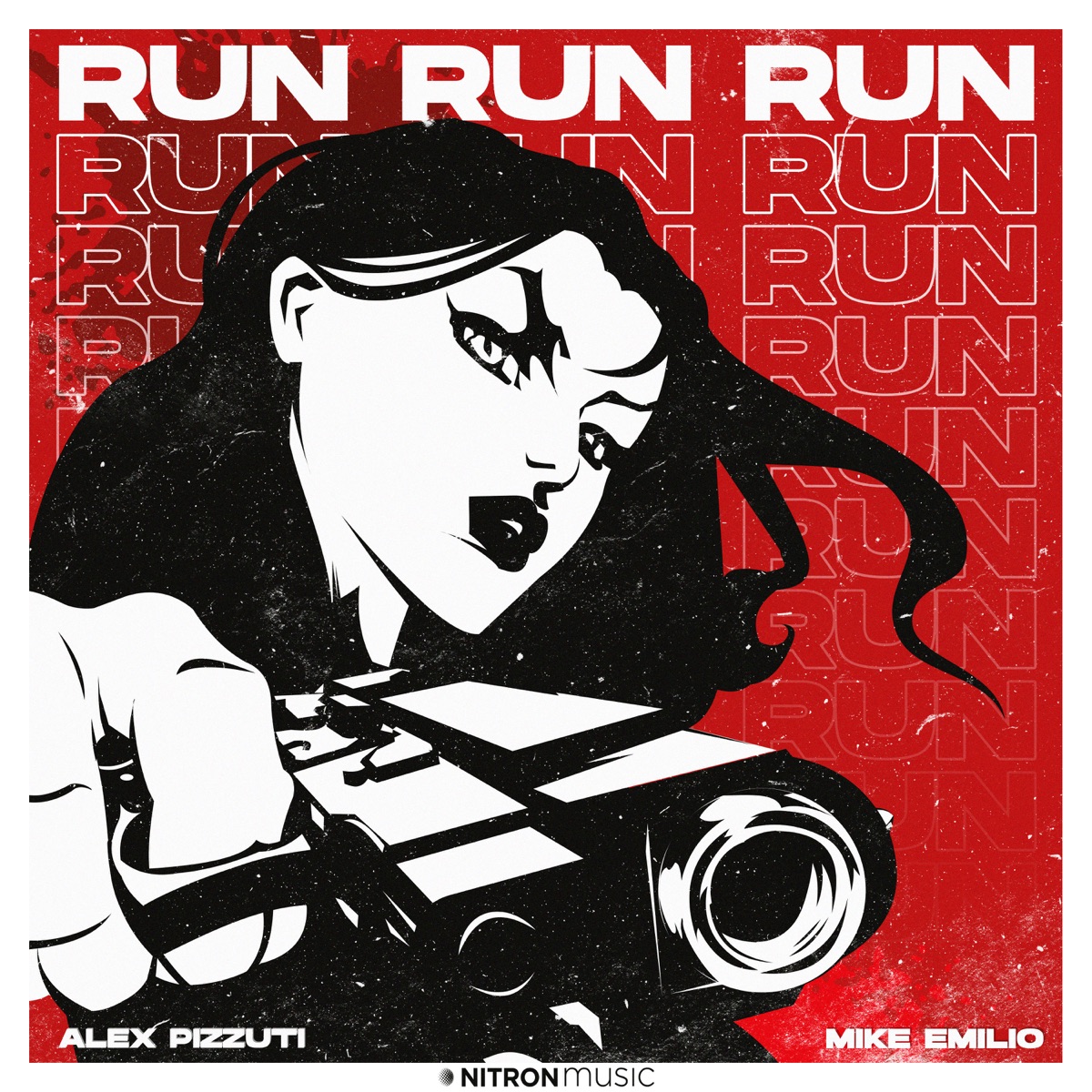 Run Run Run - Single by Alex Pizzuti & Mike Emilio album cover