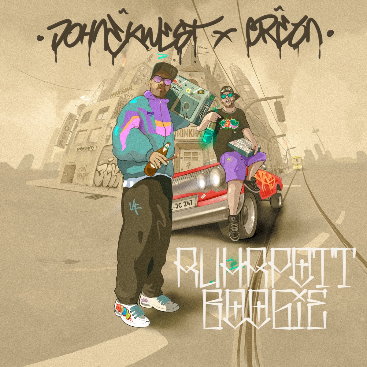Ruhrpott Boogie (feat. phillie.45) - Single by Crezn & johnEkwest album cover