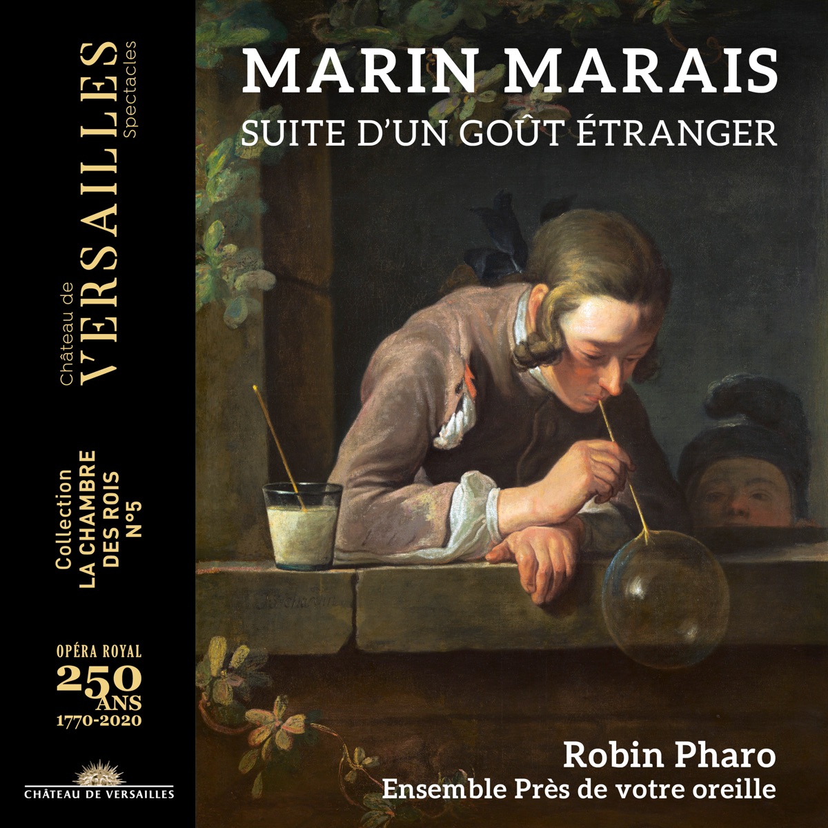 Marais: Suite d'un goût étranger by Robin Pharo & Ensemble Près de votre oreille album cover