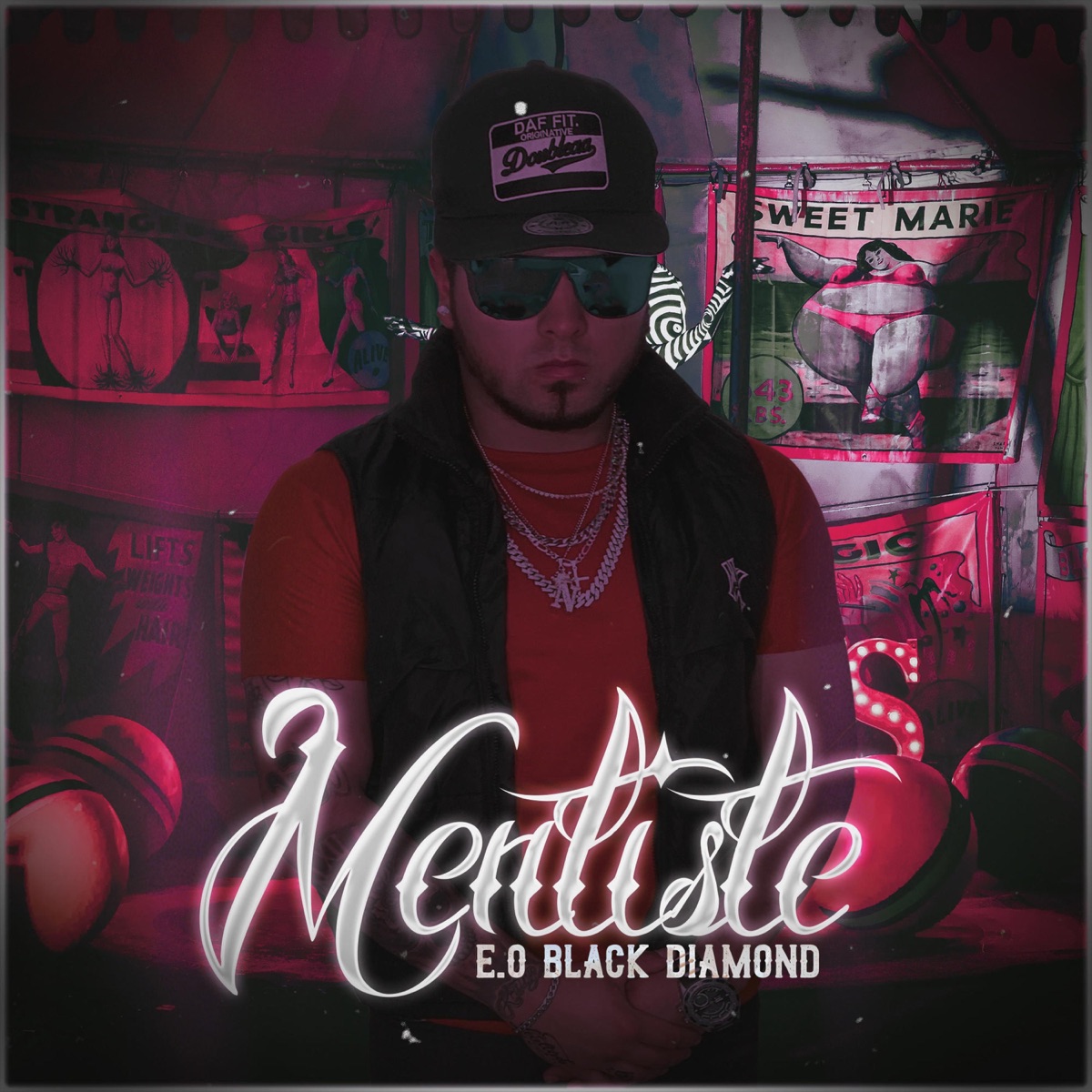 Mentiste - Single by E.O black diamond album cover