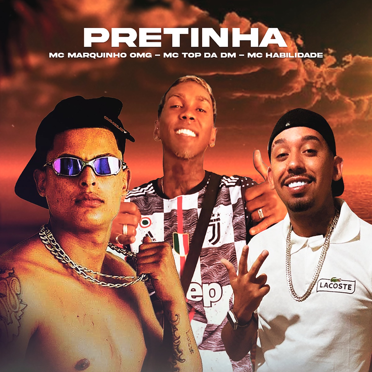 Pretinha - Single by Dj Magrelo, Mc Top da Dm, Mc Habilidade & Mc Marquinho Omg album cover