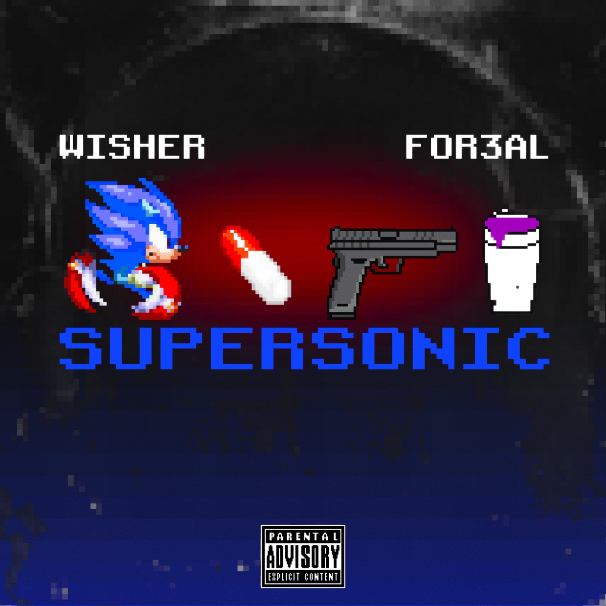 SUPERSONIC - Single by WISHER & For3al album cover