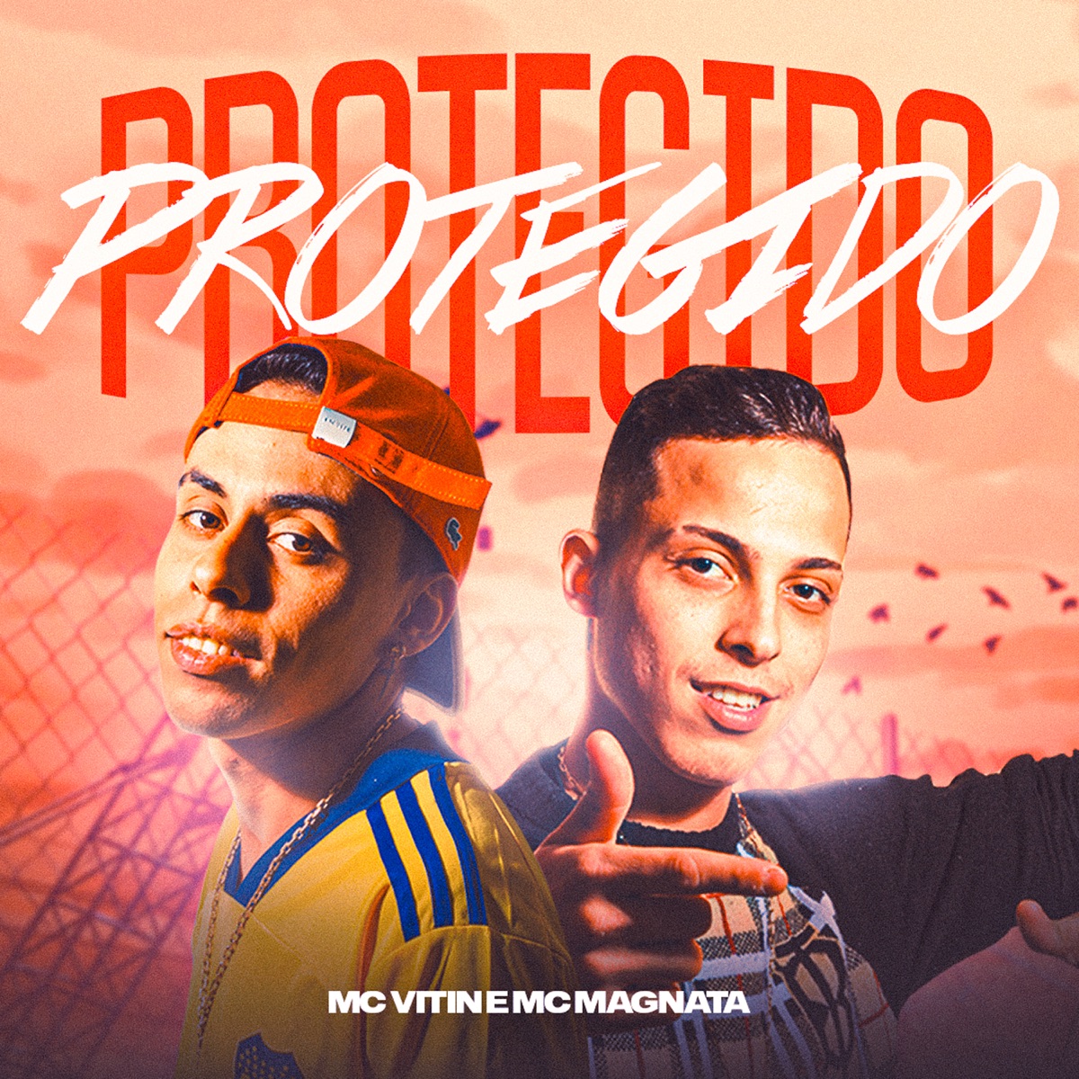 Protegido (feat. MC Vitin) - Single by Mc Magnata album cover