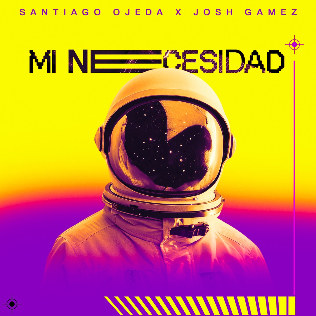 Mi Necesidad - Single by Santiago Ojeda & Josh Gamez album cover