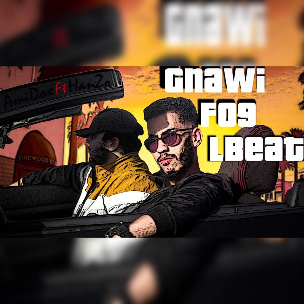 Gnawi Fo9 L'Beat - Single by AmiDox album cover