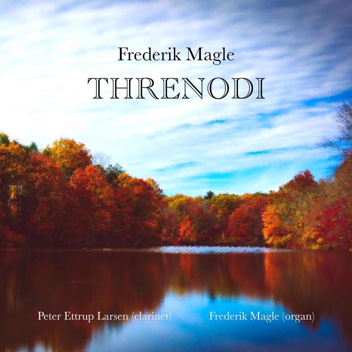Threnodi for clarinet and organ - Single by Frederik Magle & Peter Ettrup Larsen album cover