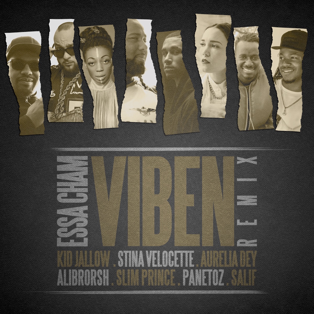 Viben Remix (feat. Alibrorsh, Kid Jallow, Salif the First Black Viking, Aurelia Dey, Stina Velocette, Slim Prince & Panetoz) - Single by Essa Cham album cover