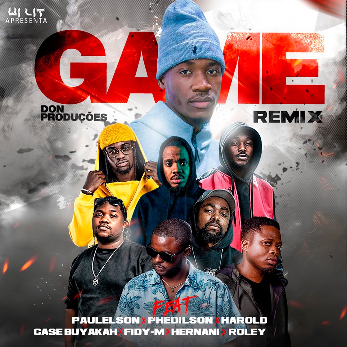 Game (feat. Paulelson, Harold, Case Buyakah, Hernani, Roley, Phedilson & Fidy M.) [Remix 2021] - Single by Don Produções album cover