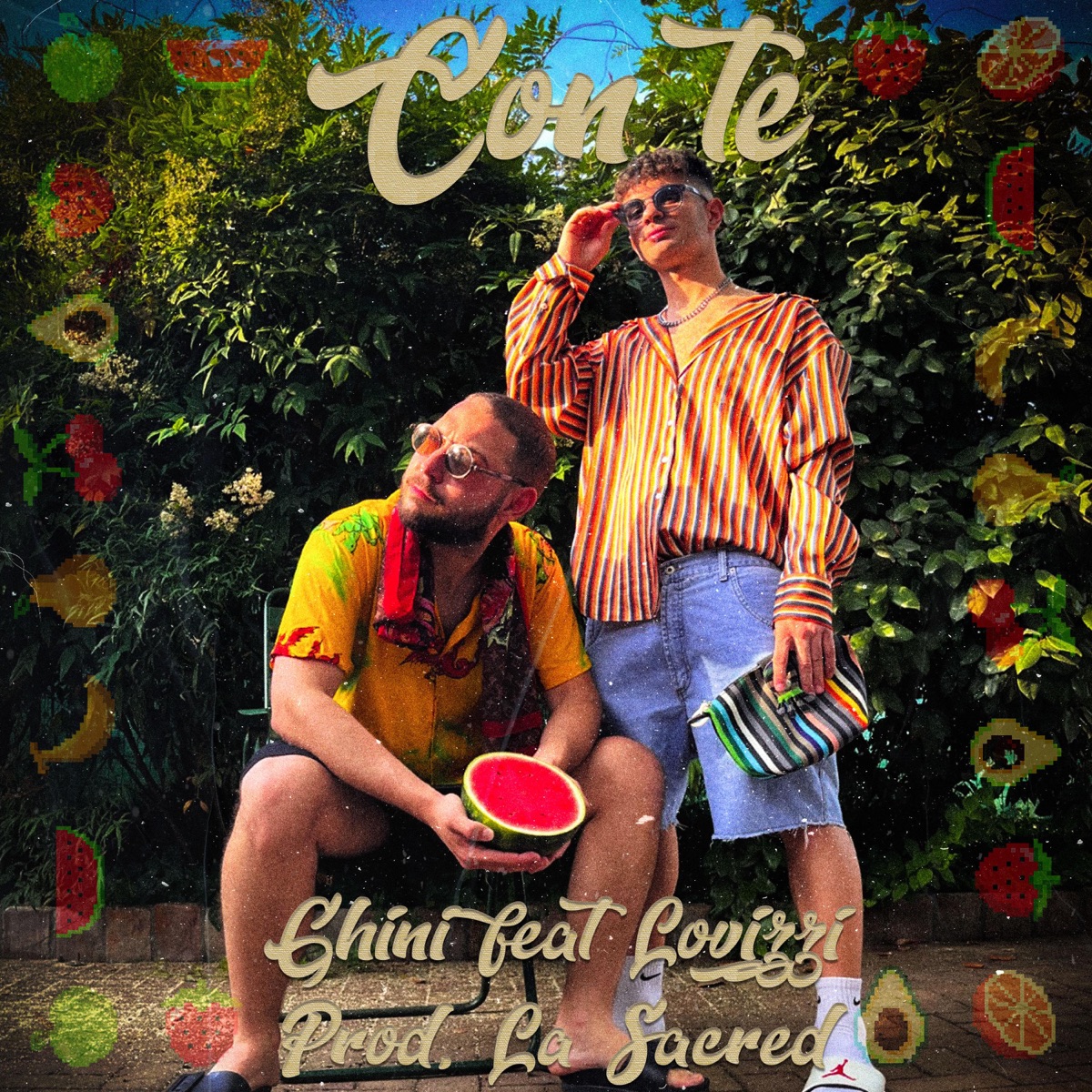 Con Te (feat. Ghini) - Single by Lovizzi, La Sacred & K3 Elit3 album cover