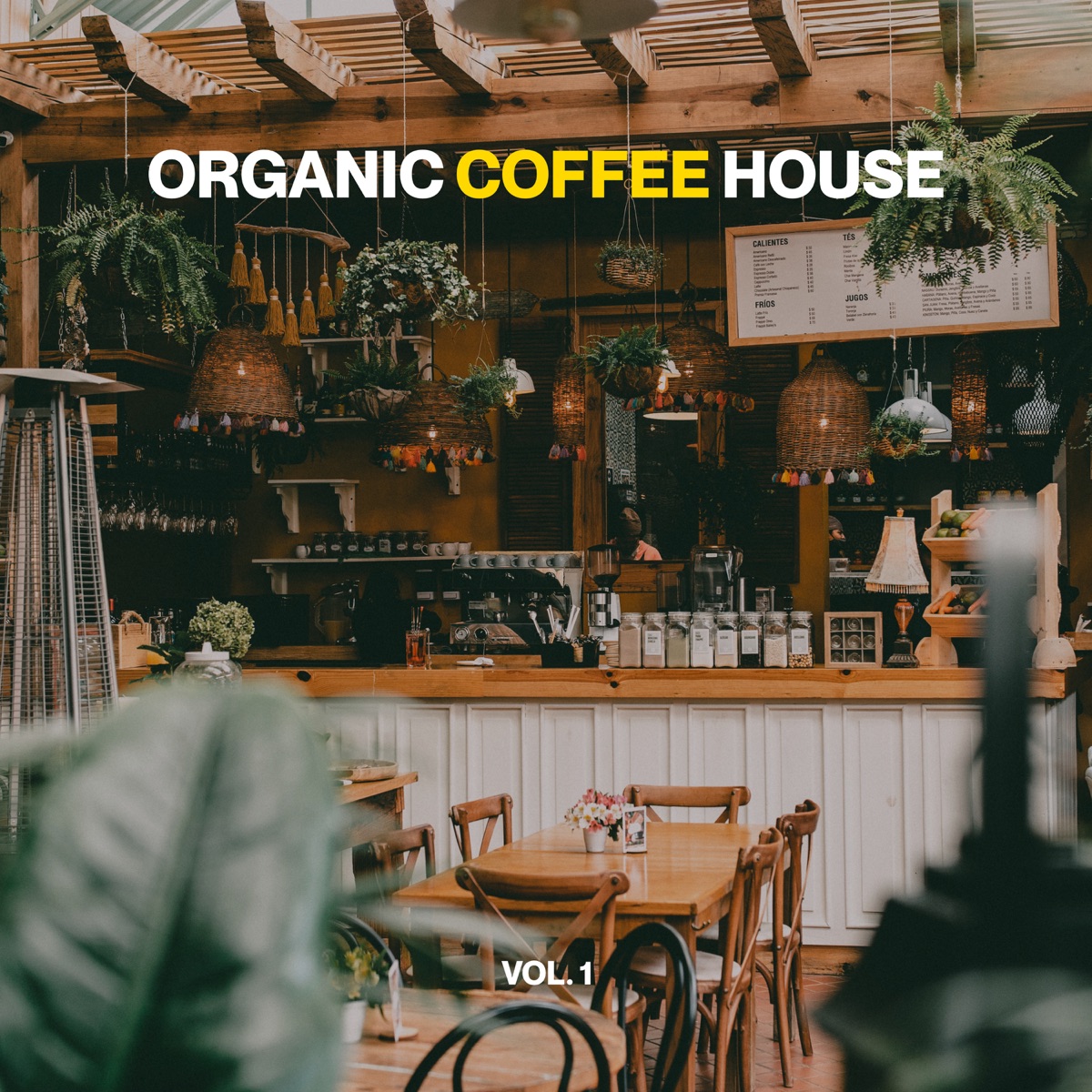 Organic Coffee House, Vol. 1 by Downpour, Mariner + Domingo & Domingo + album cover