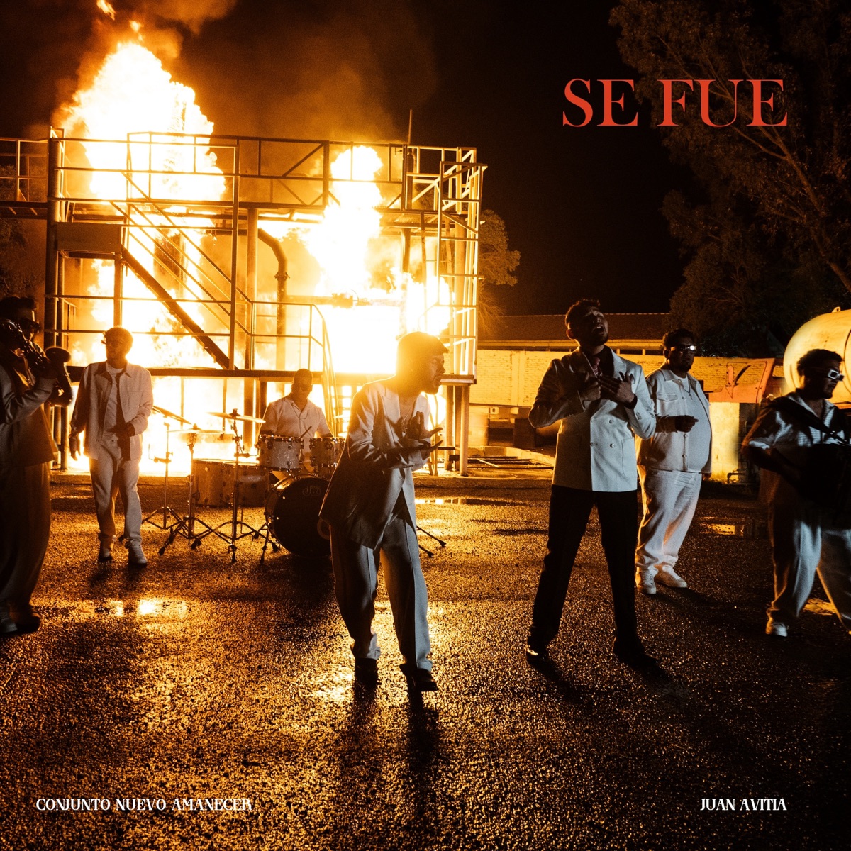 se fue - Single by Conjunto Nuevo Amanecer & Juan Avitia album cover