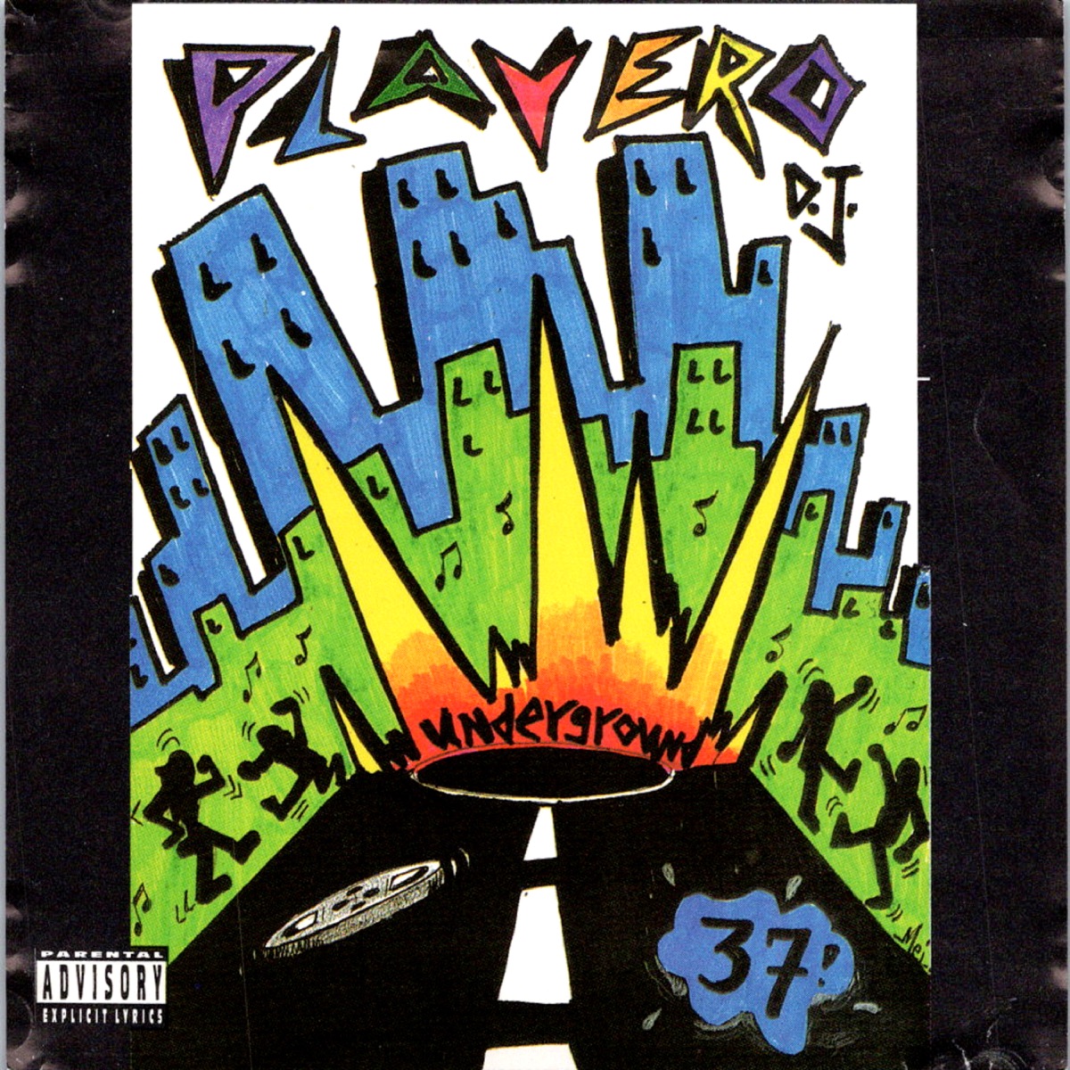 Playero 37 "Underground" by Playero album cover