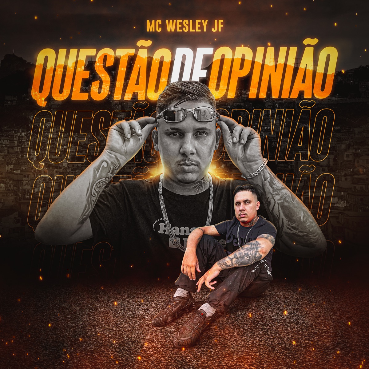 Questão de Opinião by Mc Wesley JF & Dj Betinho album cover