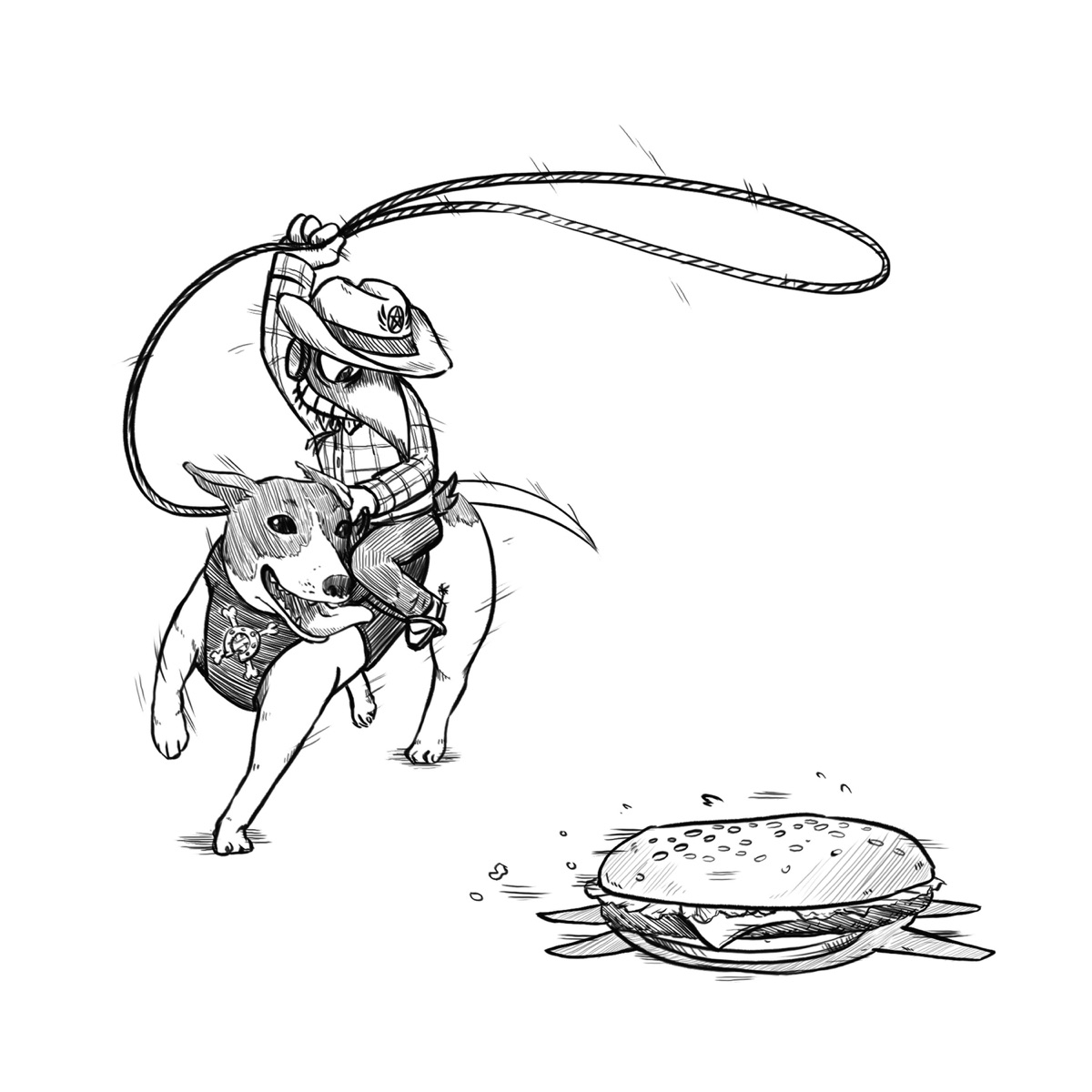 Hamburger Cowboi (The Bois Are Back In Town) - Single by Uamee album cover