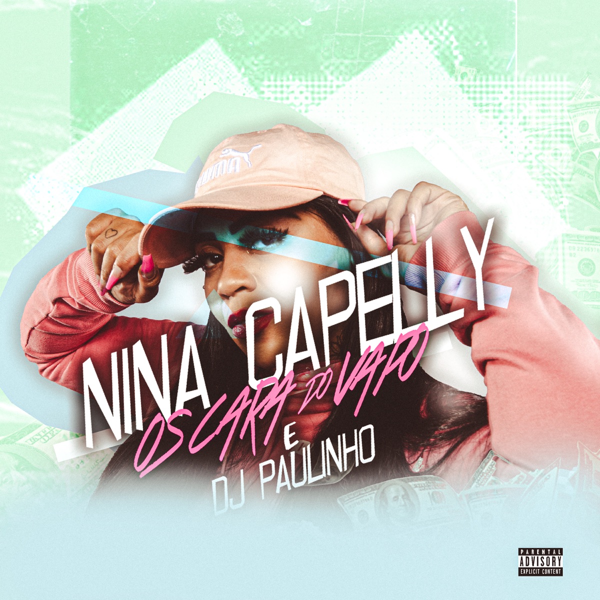 Os Cara do Vapo - Single by Dj Paulinho & Nina Capelly album cover