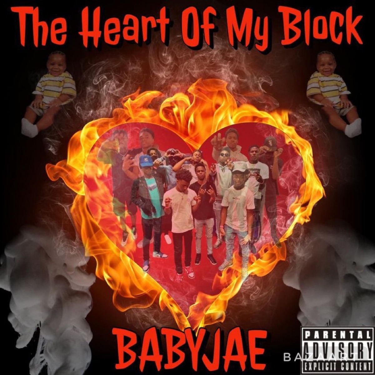 The Heart of My Block by BabyJae album cover