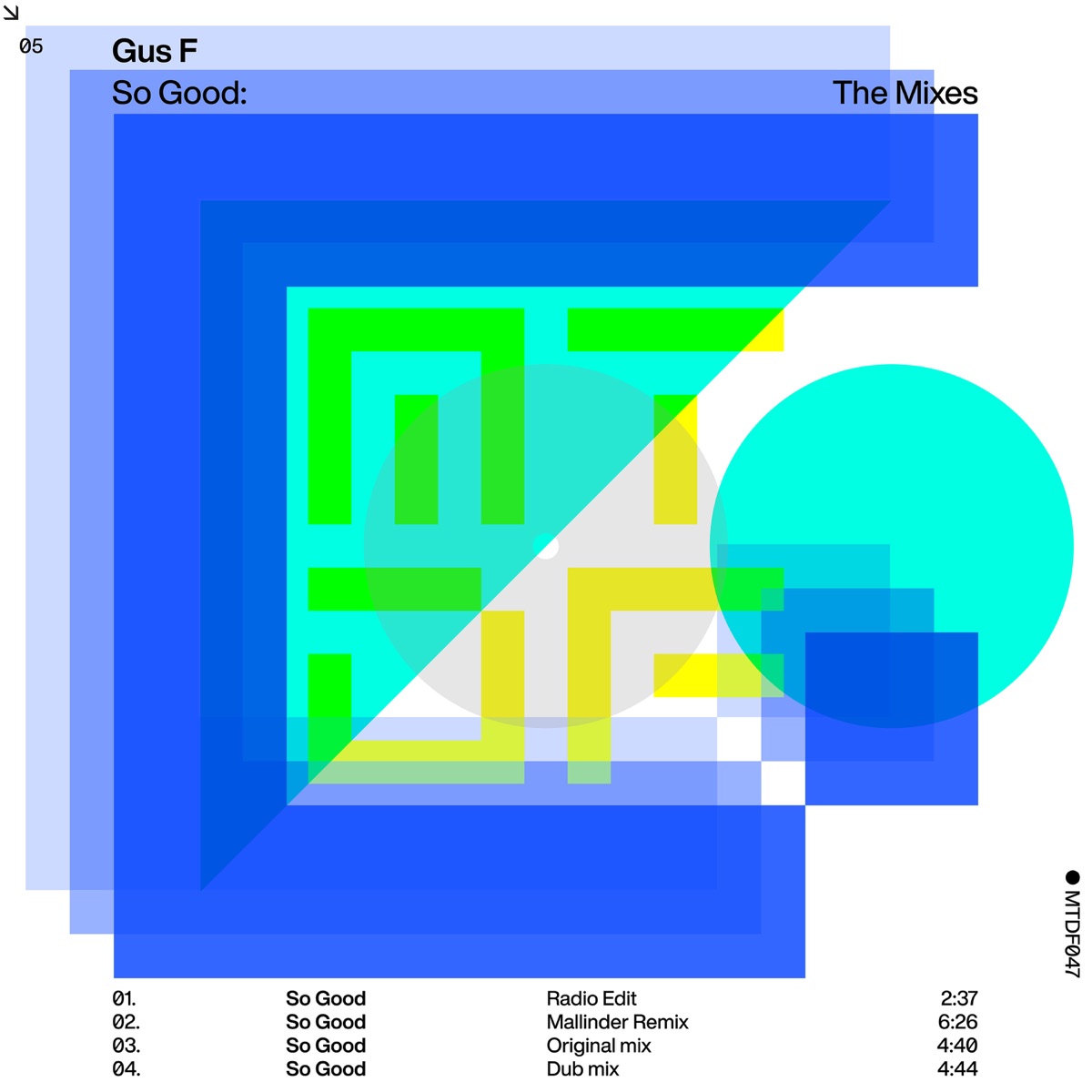 So Good (The Mixes) - EP by Gus F album cover