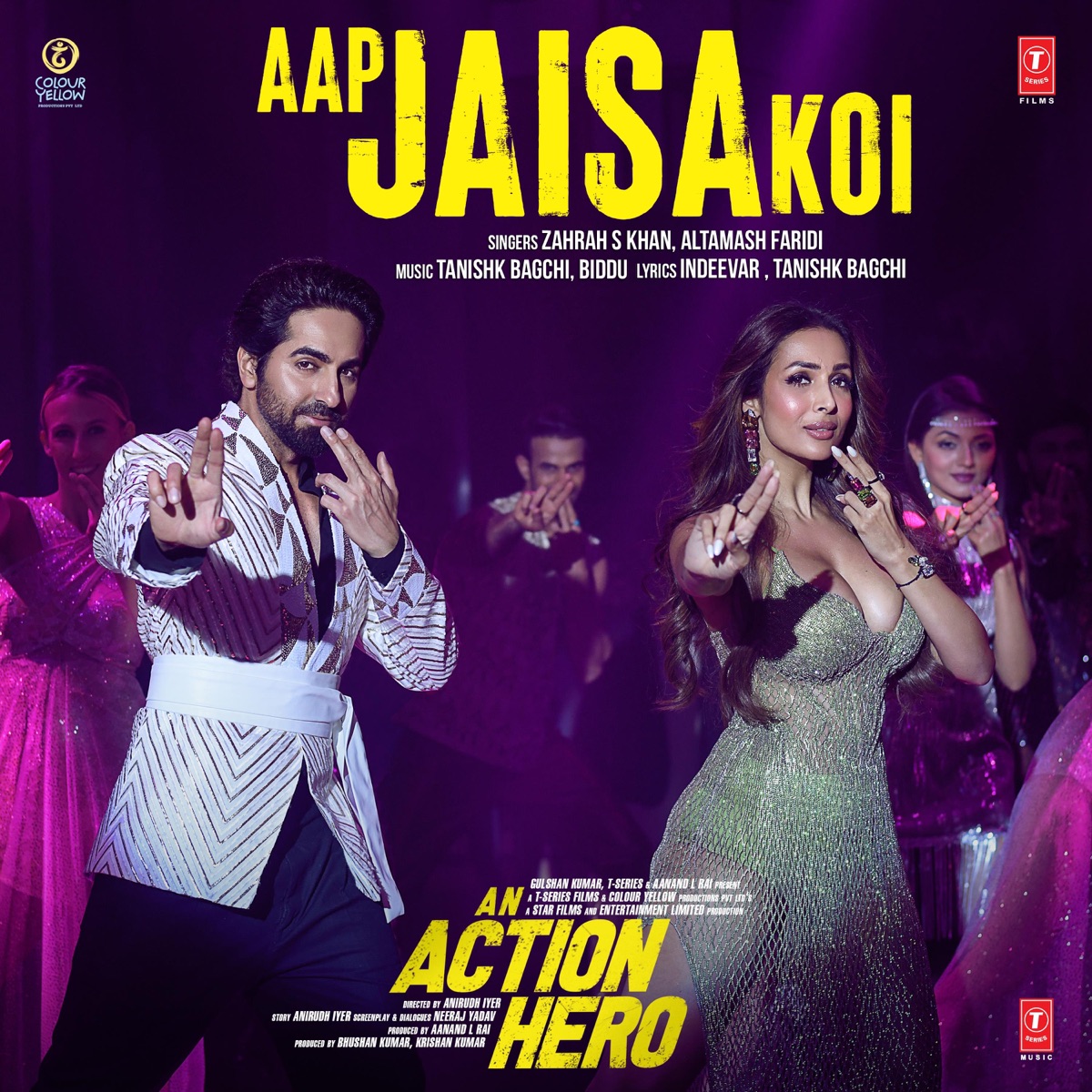 Aap Jaisa Koi (From "An Action Hero") - Single by Tanishk Bagchi, Zahrah S Khan, Yash Narvekar & Indeevar album cover