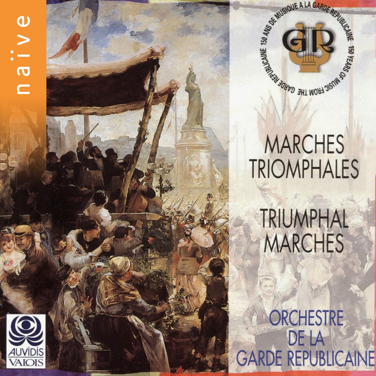 Triumphal Marches by François Boulanger & Orchestre de la Garde Républicaine album cover