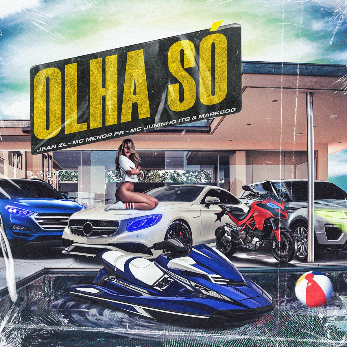 Olha Só - Single by Jean ZL, MC Menor PR, MC Juninho ITQ & MarkBoo album cover