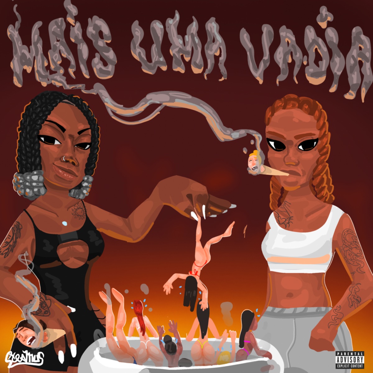 Mais Uma Vadia - Single by Baby Kysha, Cashley & DJ Wkilla album cover