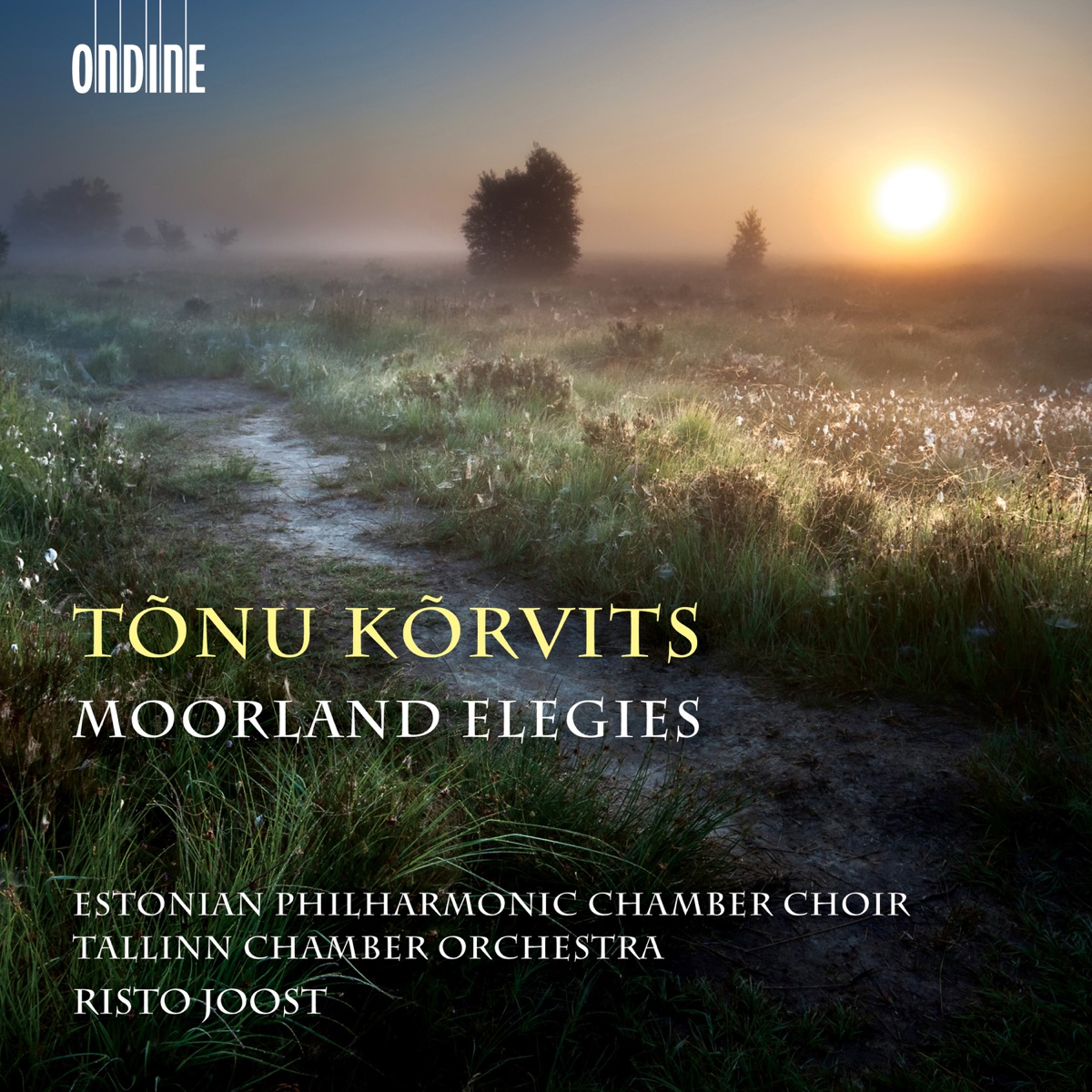 Kõrvits: Moorland Elegies by Estonian Philharmonic Chamber Choir, Tallinn Chamber Orchestra & Risto Joost album cover