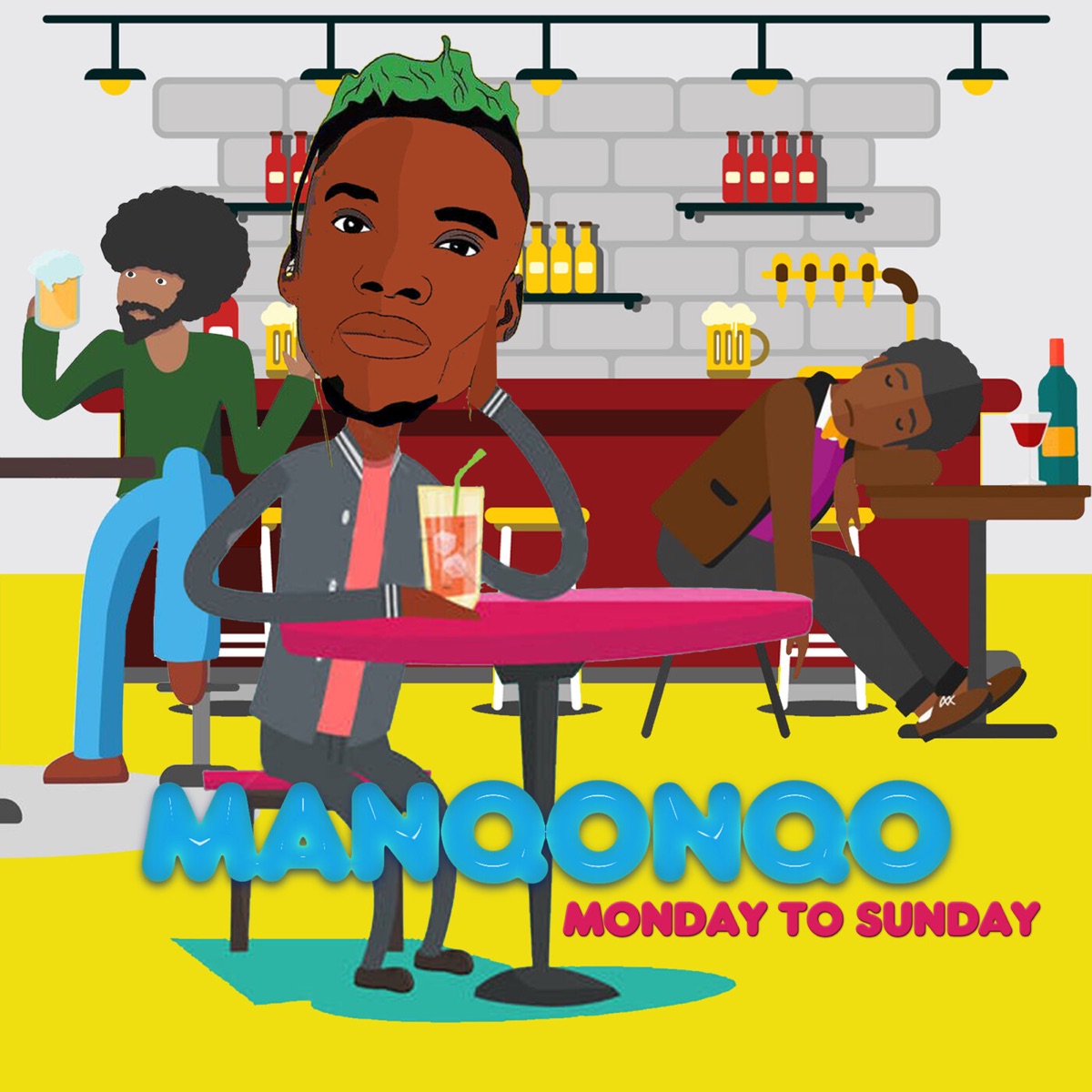 Monday to Sunday - Single by Manqonqo album cover