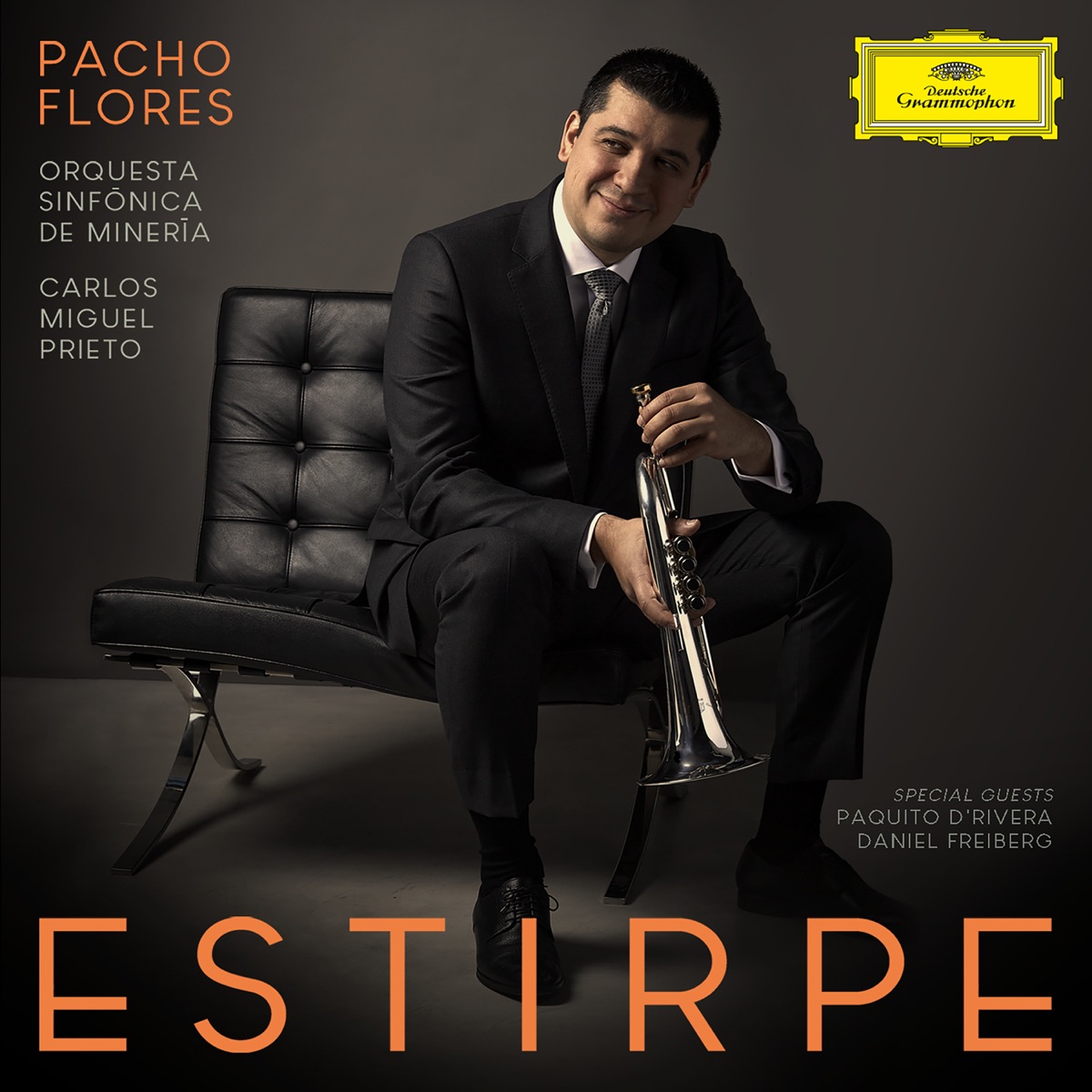 Estirpe by Pacho Flores, Orquesta Sinfónica de Minería & Carlos Miguel Prieto album cover