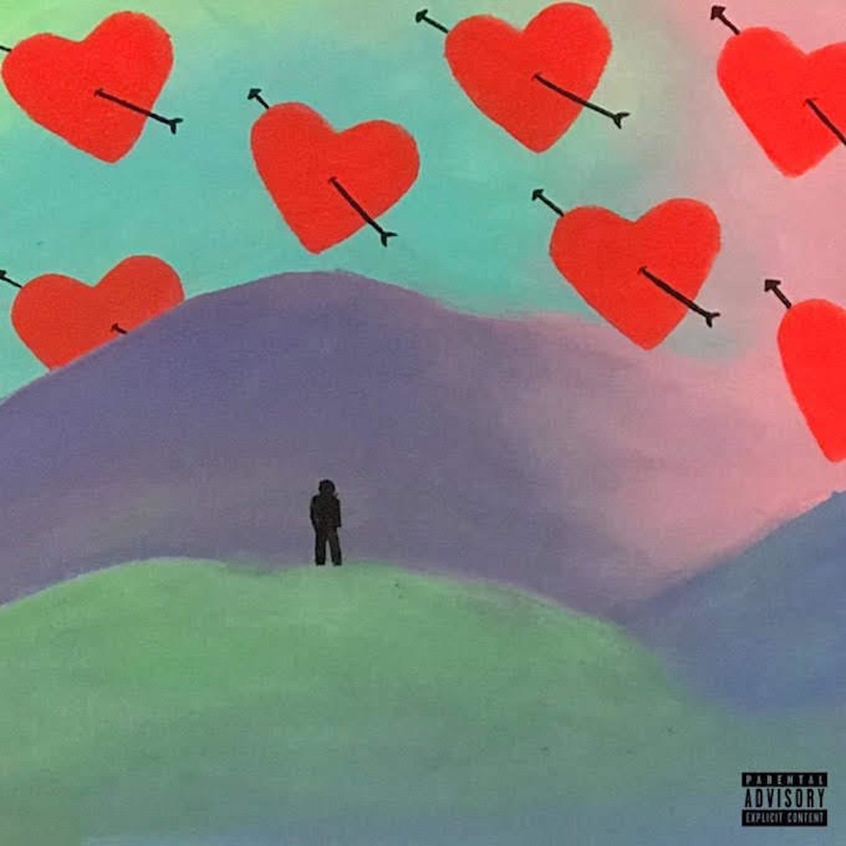 Hearts and Darts - EP by Baby Keem album cover artwork