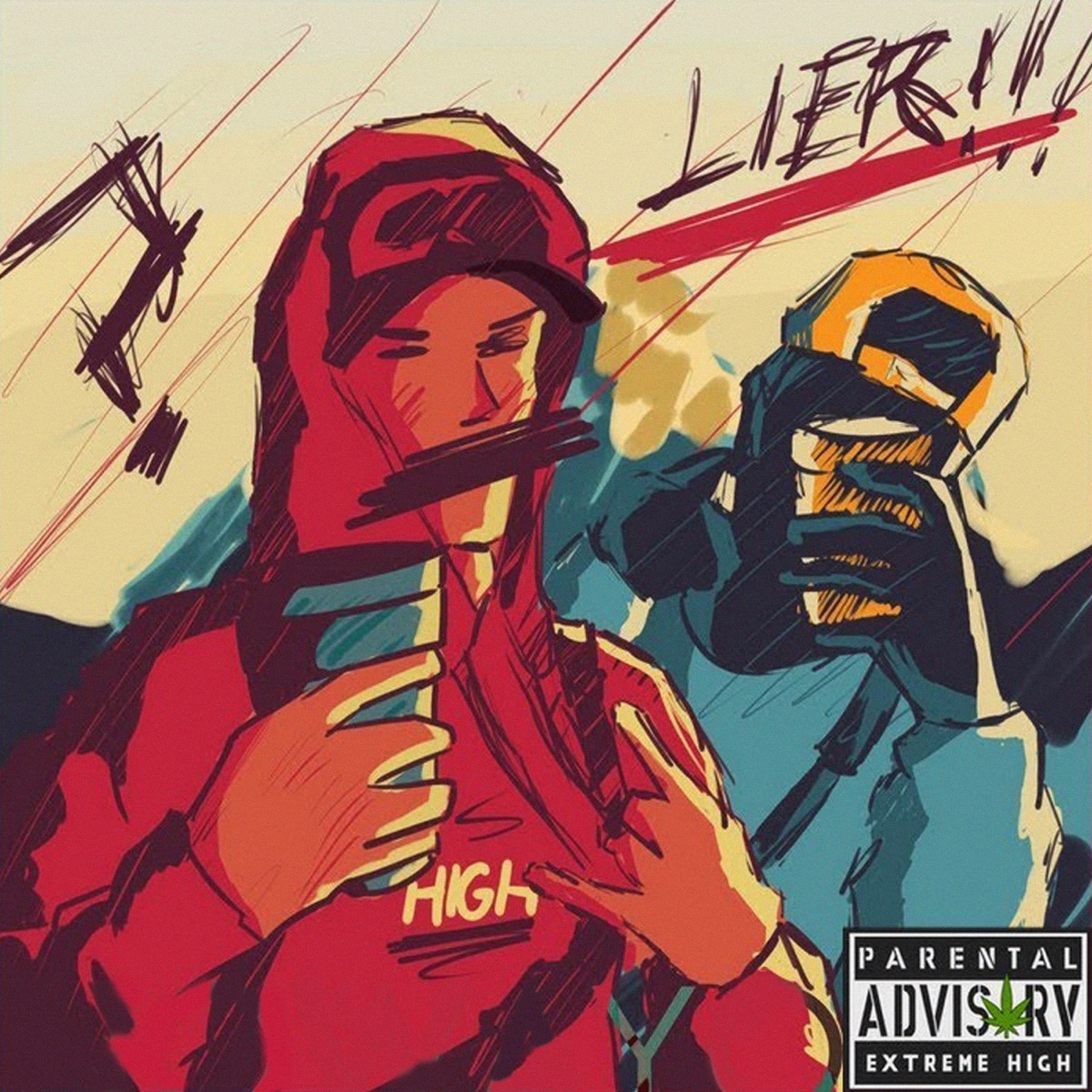 So High - Single by Leni, Shantyz & No Cash For Lean album cover