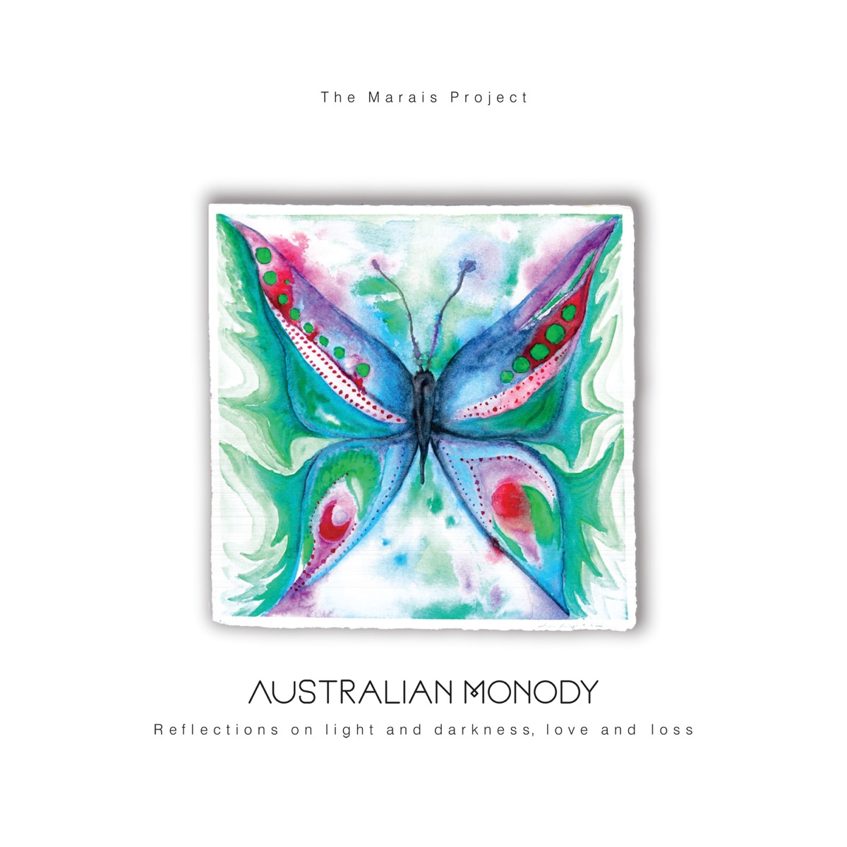 Australian Monody by The Marais Project album cover