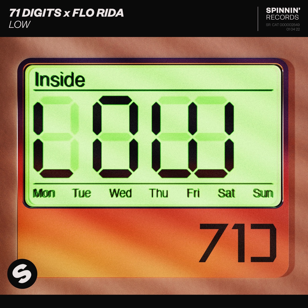 Low - Single by 71 Digits & Flo Rida album cover