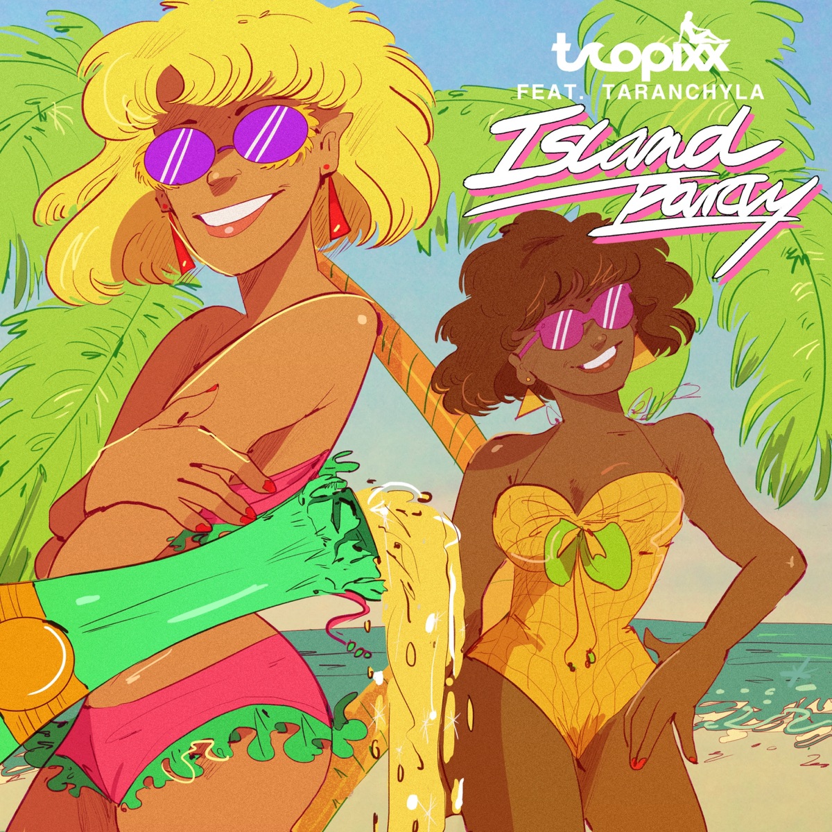 Island Party (feat. Taranchyla) - Single by Tropixx album cover