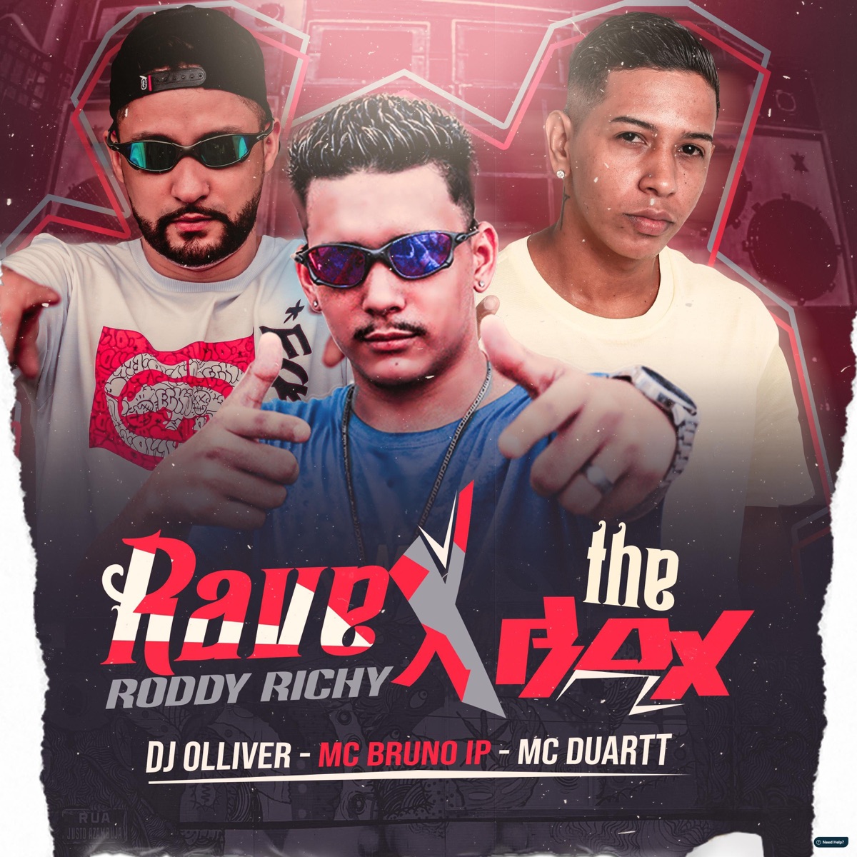 Rave Roddy Richy X The Box - Single by Dj Olliver, MC Bruno IP & MC Duartt album cover