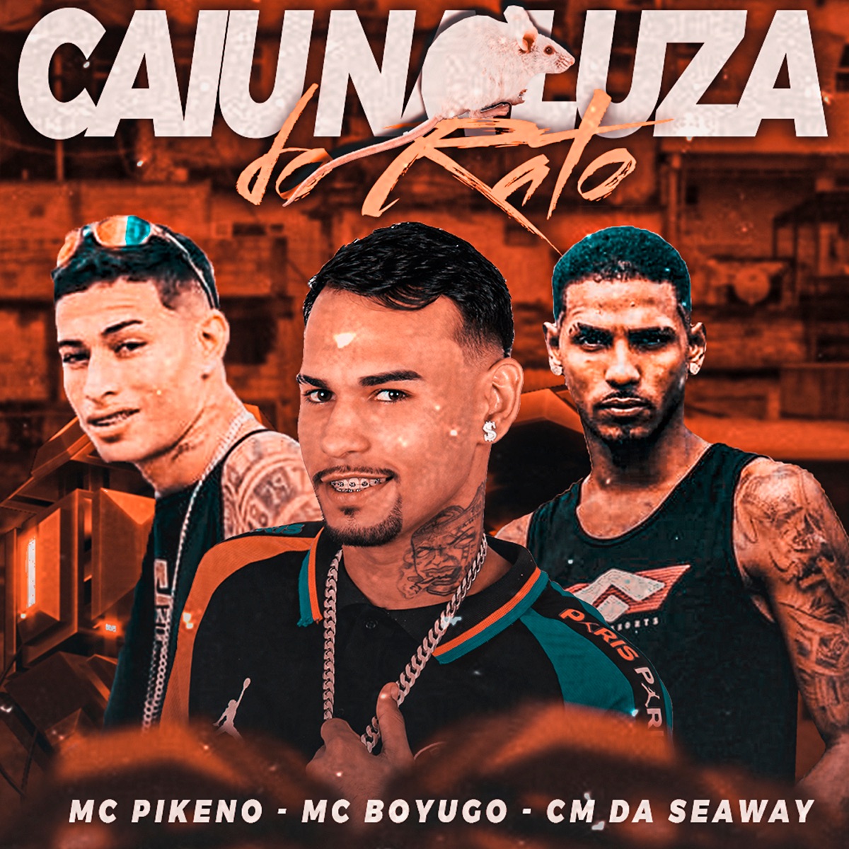 Caiu na Luza do Rato - Single by mc boyugo, CM da Seaway, Mc Pikeno & Apelão no Beat album cover