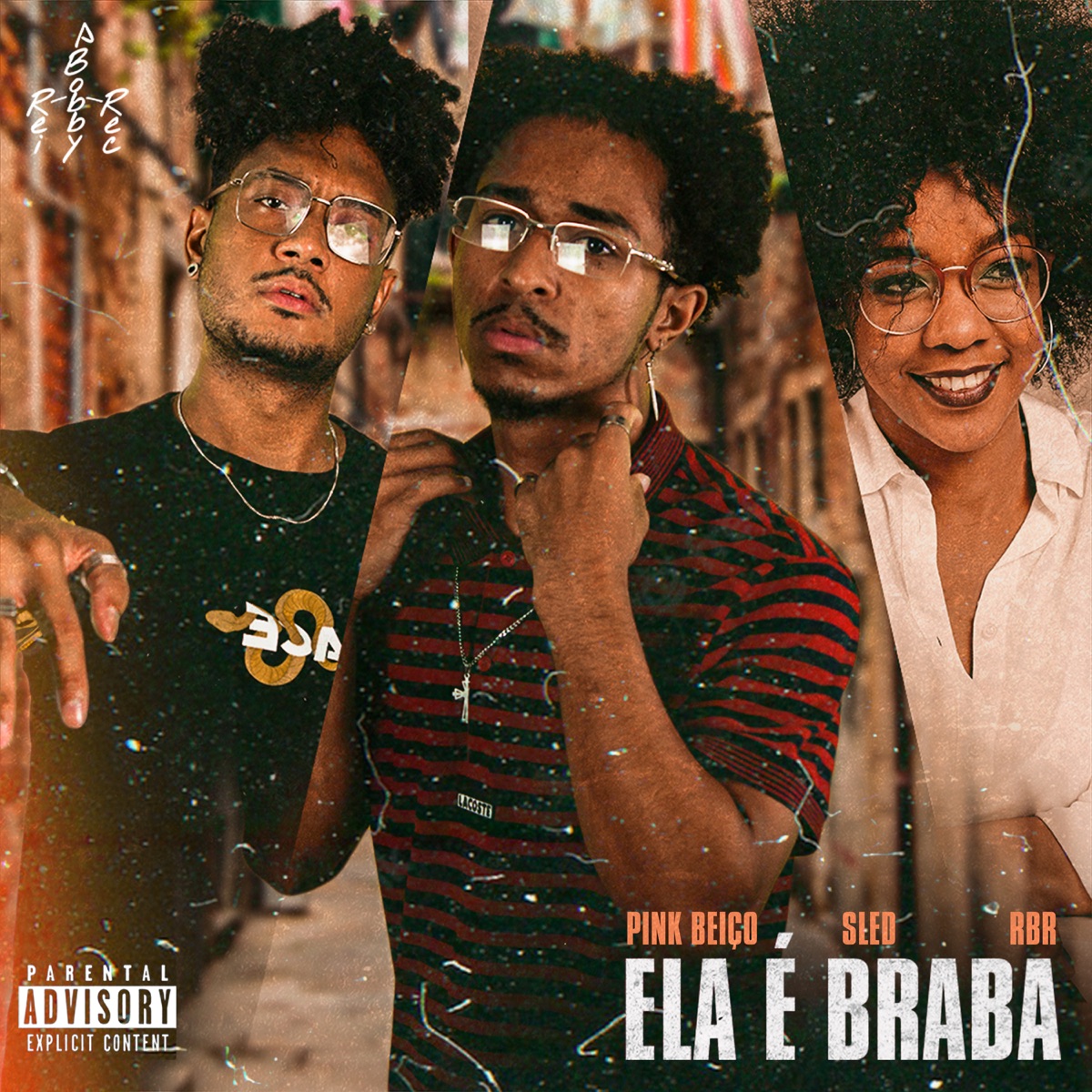 Ela É Braba - Single by PINK BEIÇO, Sled & RBR album cover