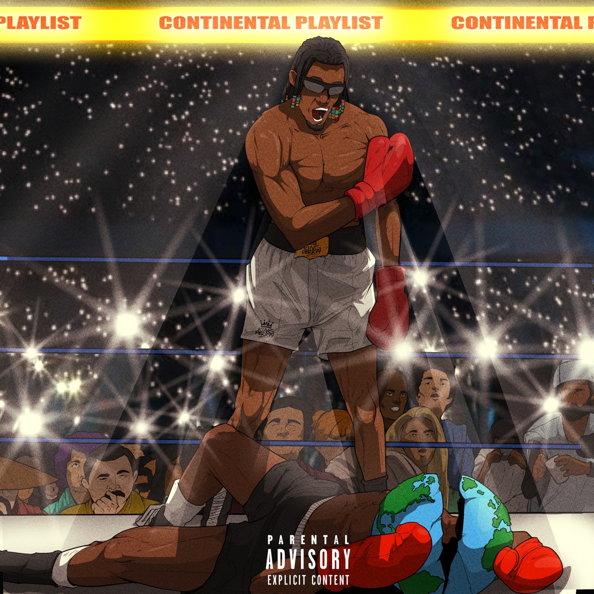 Continental Playlist by King Perryy album cover