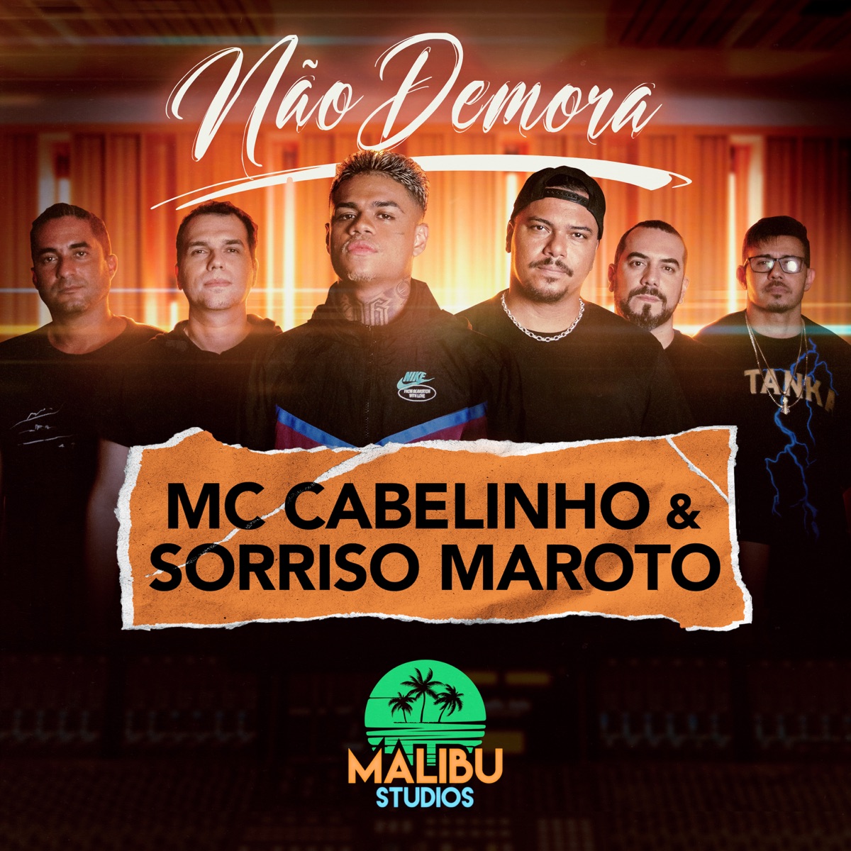 Não Demora - Single by MC Cabelinho, Sorriso Maroto & Malibu album cover
