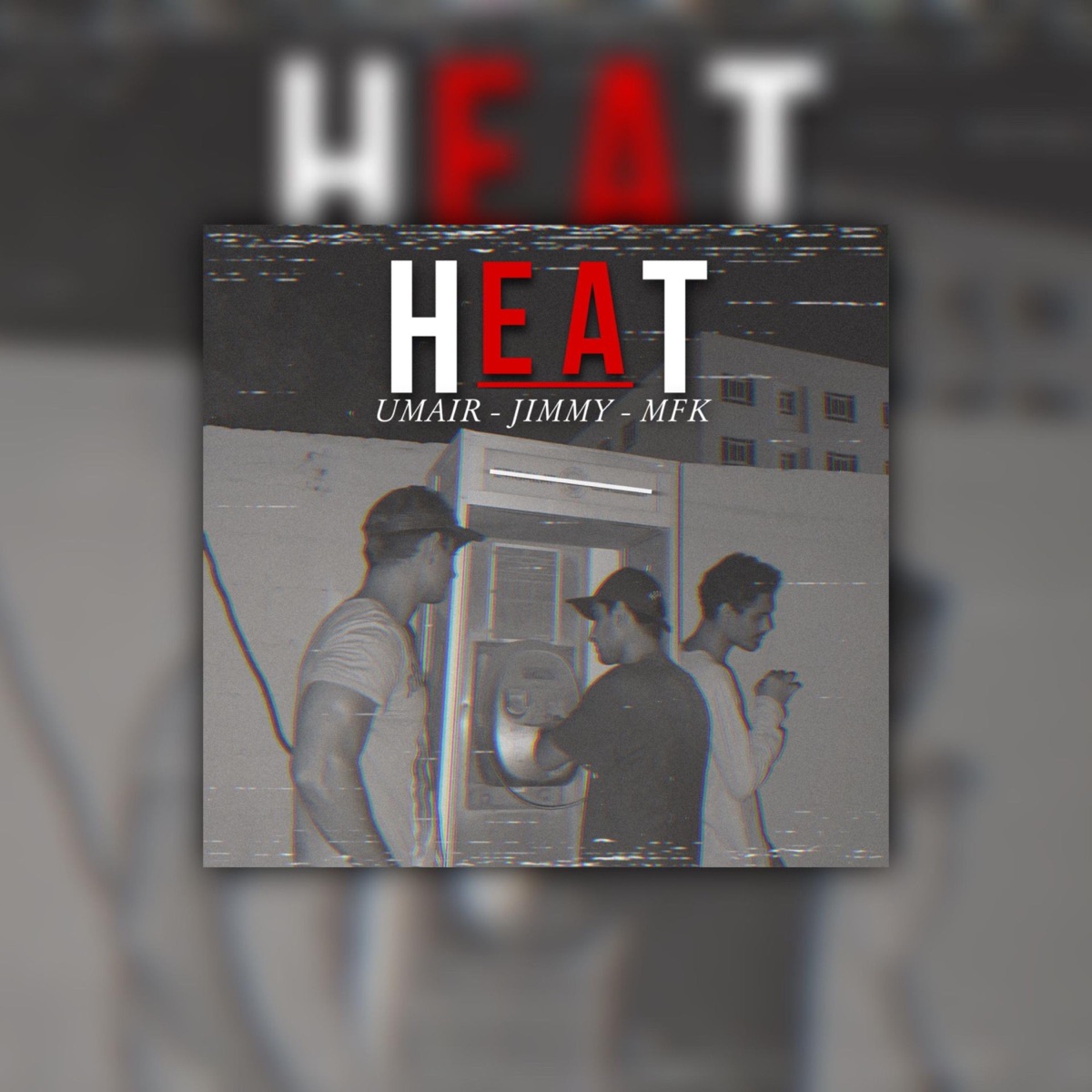 HEAT (feat. MFK & UMAIR) - Single by JimmY9Tx album cover