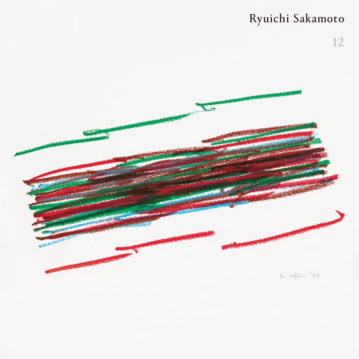 12 by Ryuichi Sakamoto album cover