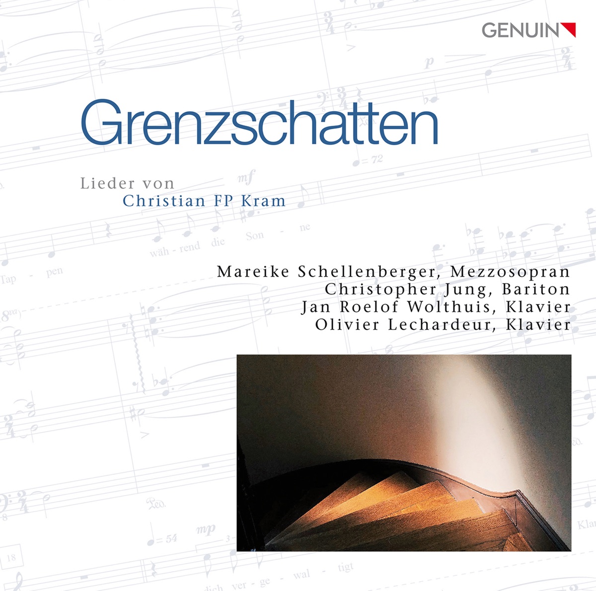 Christian FP Kram: Grenzschatten by Mareike Schellenberger, Christopher Jung, Jan Roelof Wolthuis & Olivier Lechardeur album cover
