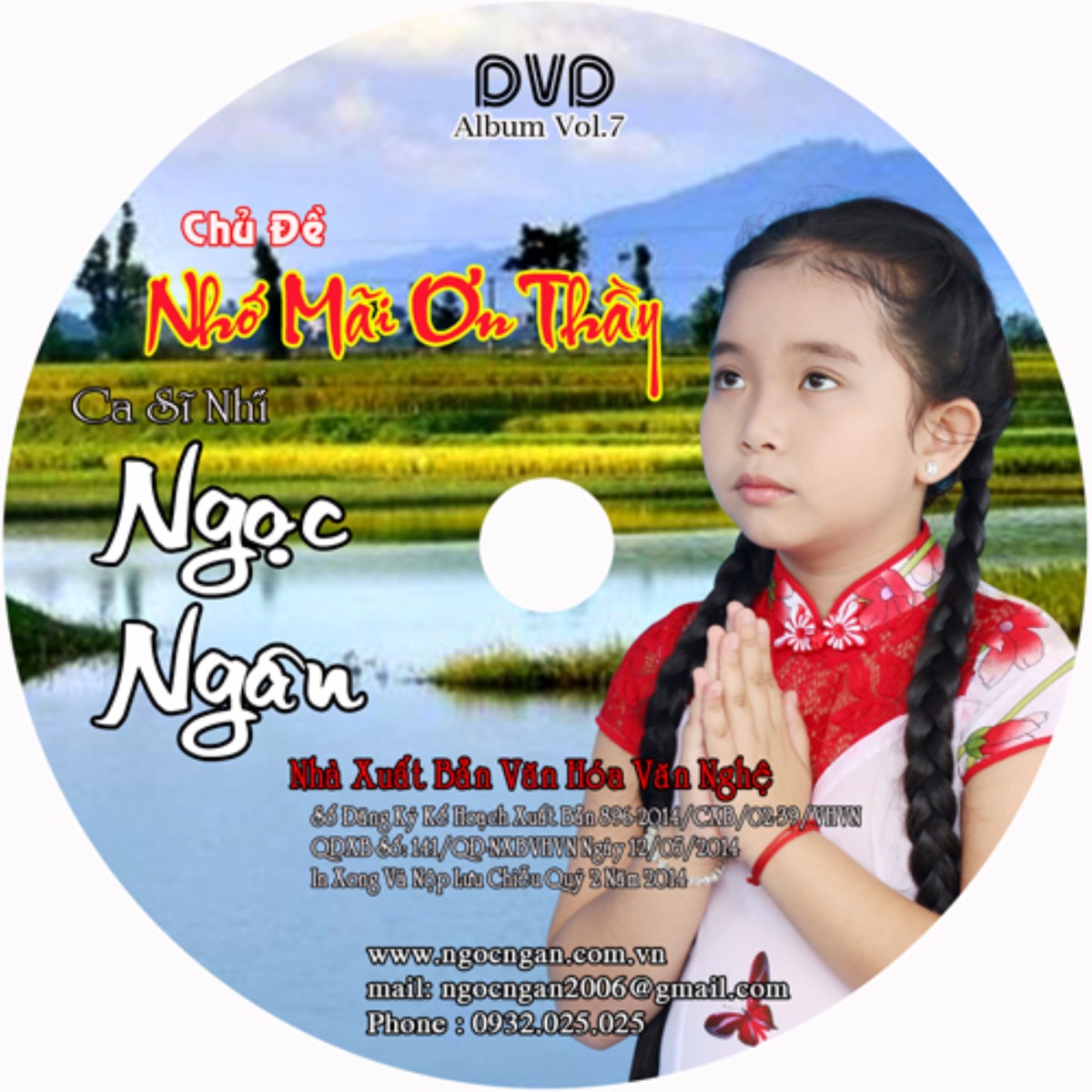 Nhớ Mãi Ơn Thầy - EP by Bé Ngọc Ngân album cover
